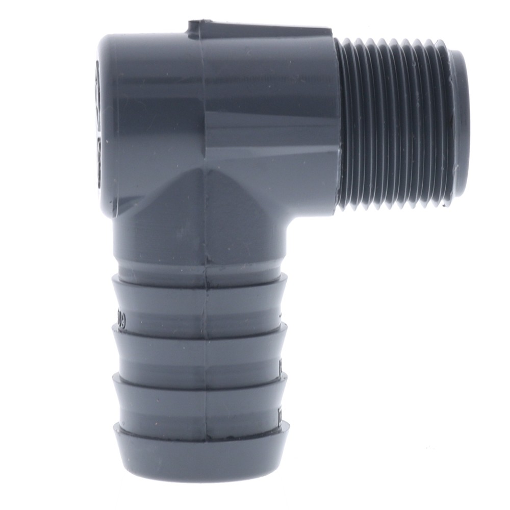 Dura Barbed Insert x MPT Reducing Elbow Adapter