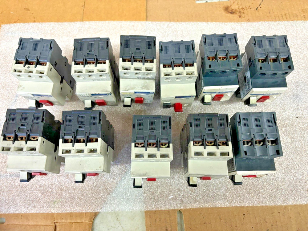 SCHNEIDER/ TELEMECANIQUE ASSORTED MANUAL MOTOR STARTERS