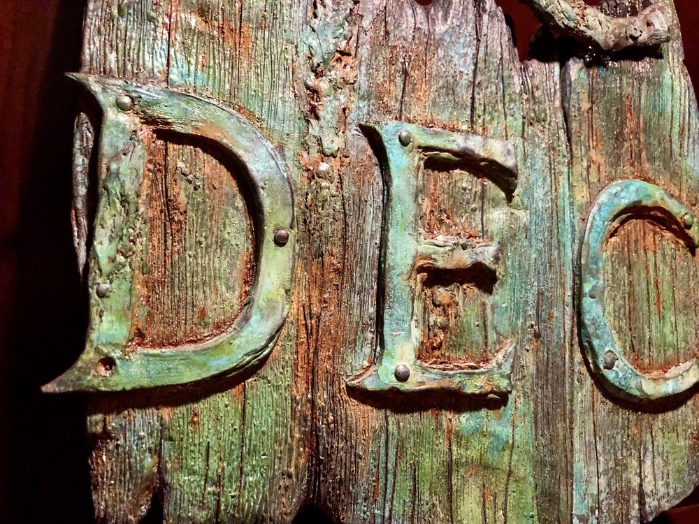 RMS Titanic “C-dec” wreckage artifact replica
