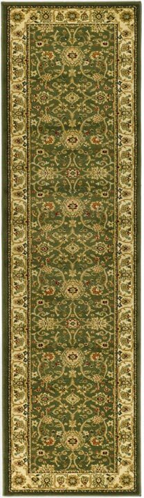 Long Runner Traditional Oriental Green Area Rug **FREE SHIPPING**
