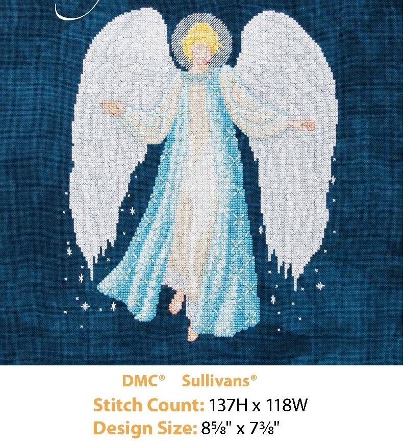 ANGEL  CROSS STITCH PATTERN ONLY   YD   EREQ