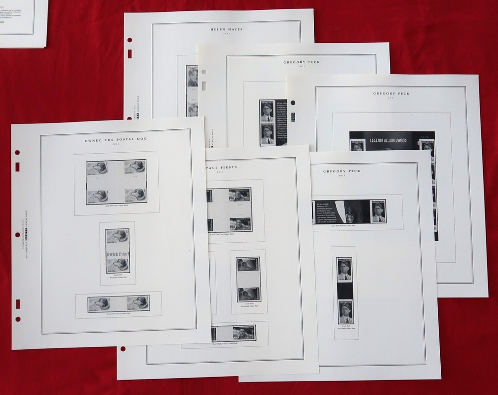 NEW Scott Supplement Notes #14 Gutter Pairs & Blocks For Postage Stamps 2011