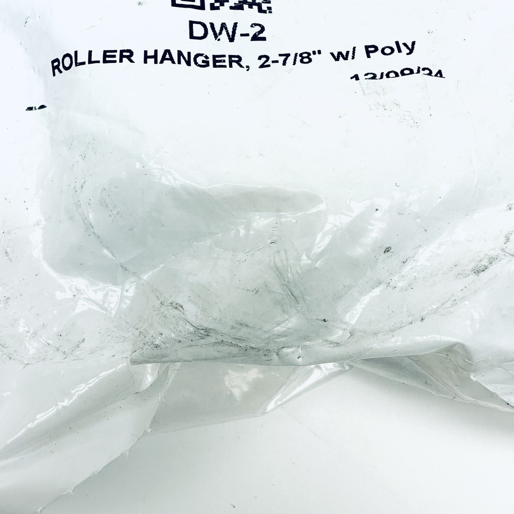 Roller Hanger DW-2, 2-7/8" W/ Poly