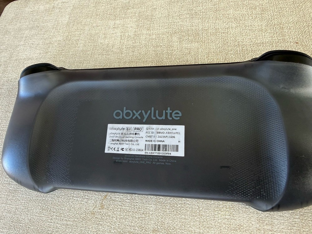 Abxylute One pro Cloud Handheld System Black Wi-Fi USB-C