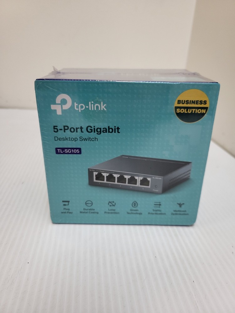 TP-LINK Technologies TP-Link (TL-SG105) 5-Ports External Desktop Switch