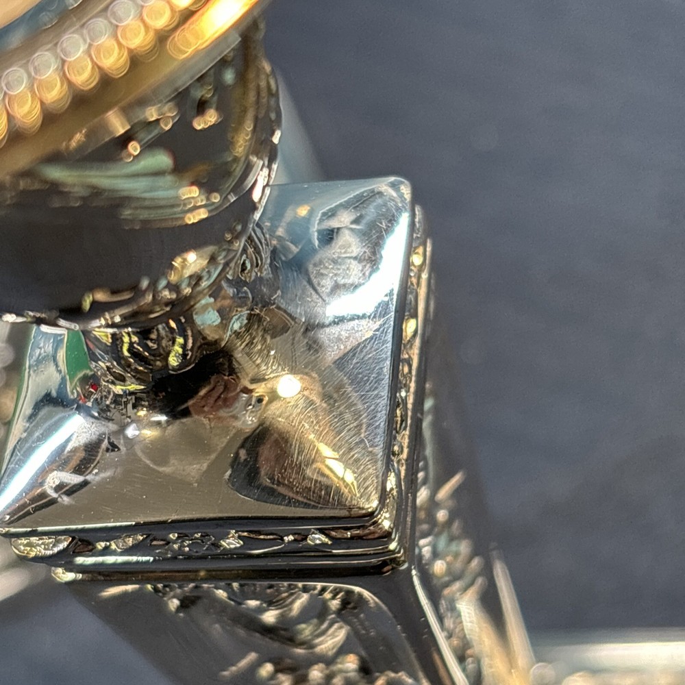 Vintage Towle Silversmiths 9.5” Silverplate Candlestick Holders Set 99441258T