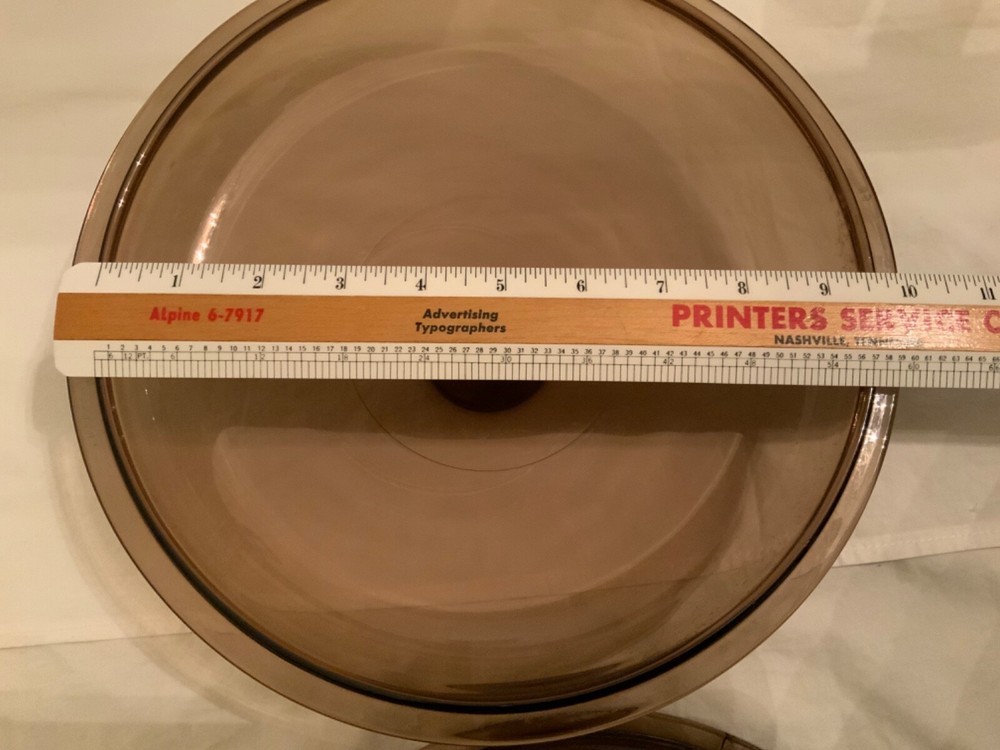 Visionware set Replacement lid only corning ware Pyrex cookware 10.75” large