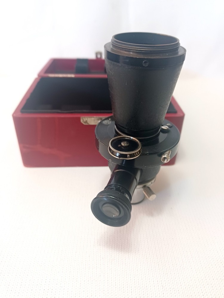 Ernst Leitz Micro Ibso 1/3x microscope attachment and original box