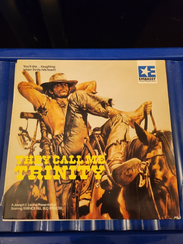 They Call Me Trinity Laserdisc