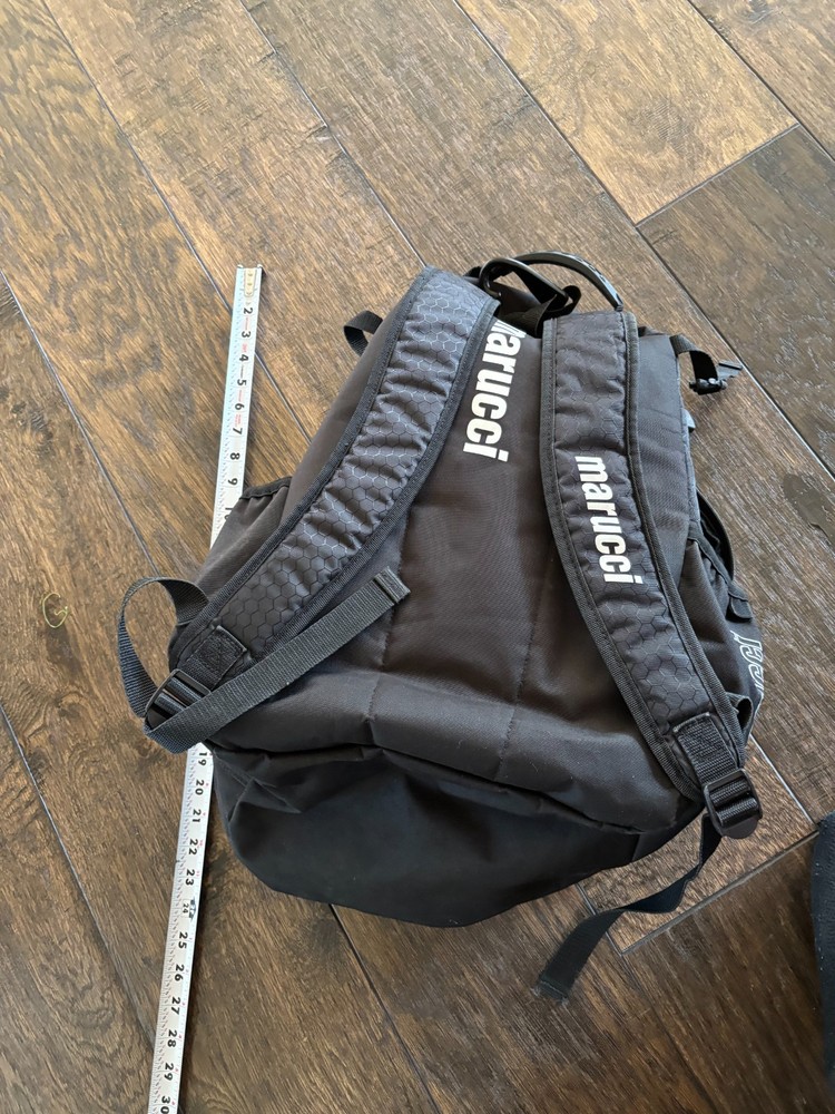 Marucci Baseball Or Softball Backpack Black Bag