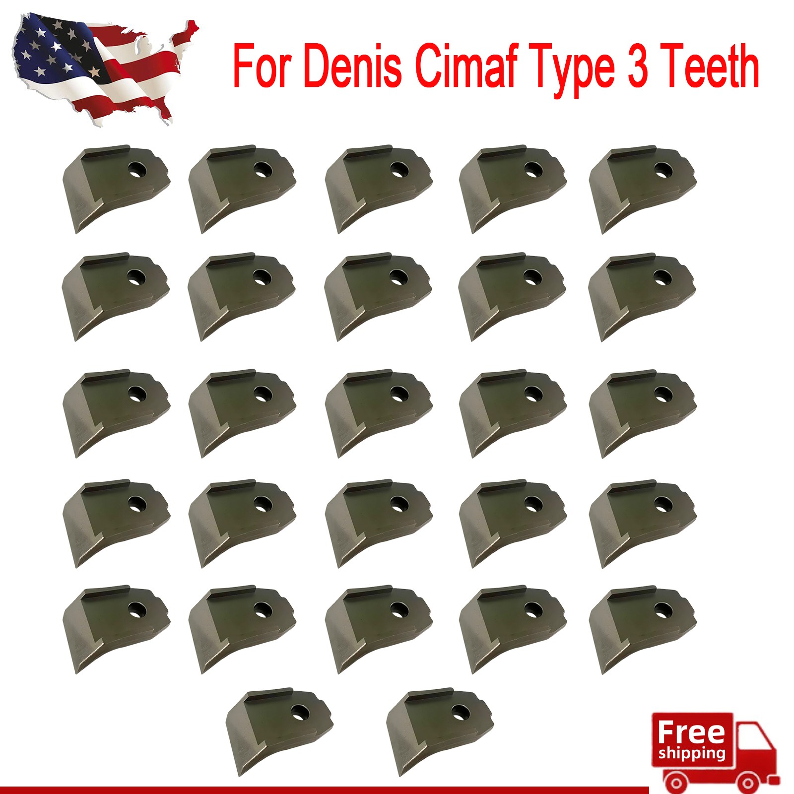 27Pcs New F0010-3 F00103 Fit For Denis Cimaf Type 3 Teeth Replacement F00103 US