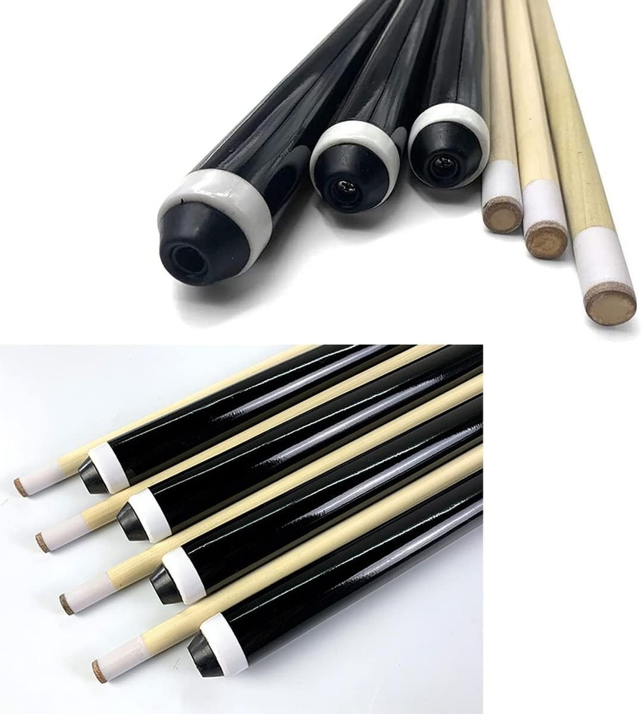 Versatile 36/48/58 Inch Pool Cue Sticks - Lightweight & Comfortable Grip