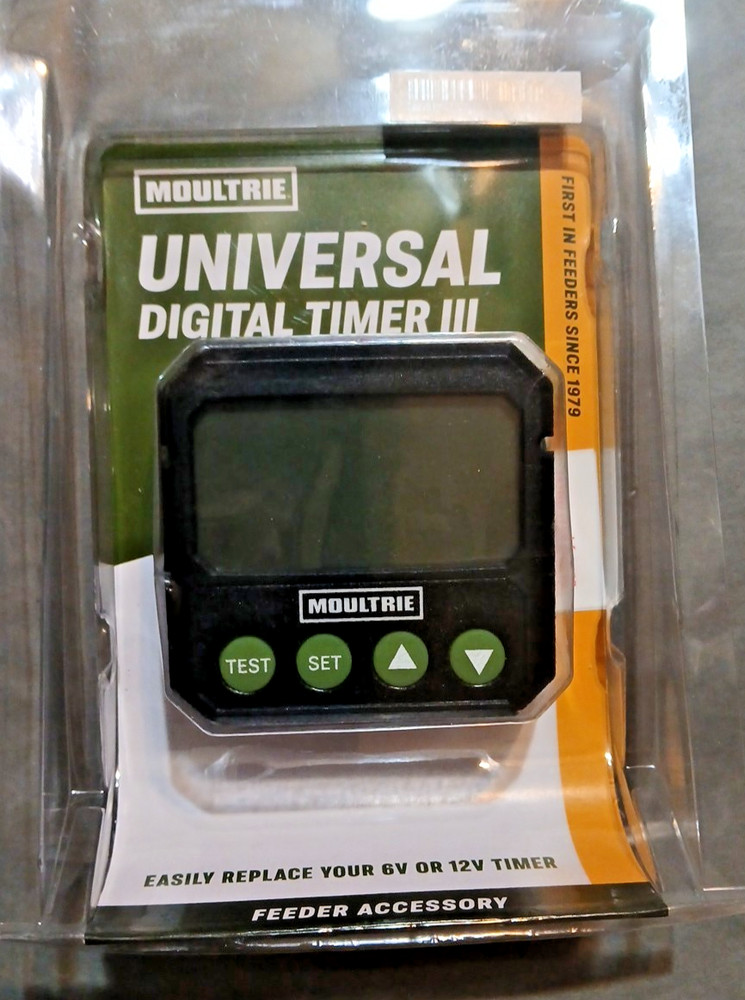 Moultrie Universal Digital Timer III - Deer Feeder Timer - Digital Timer System