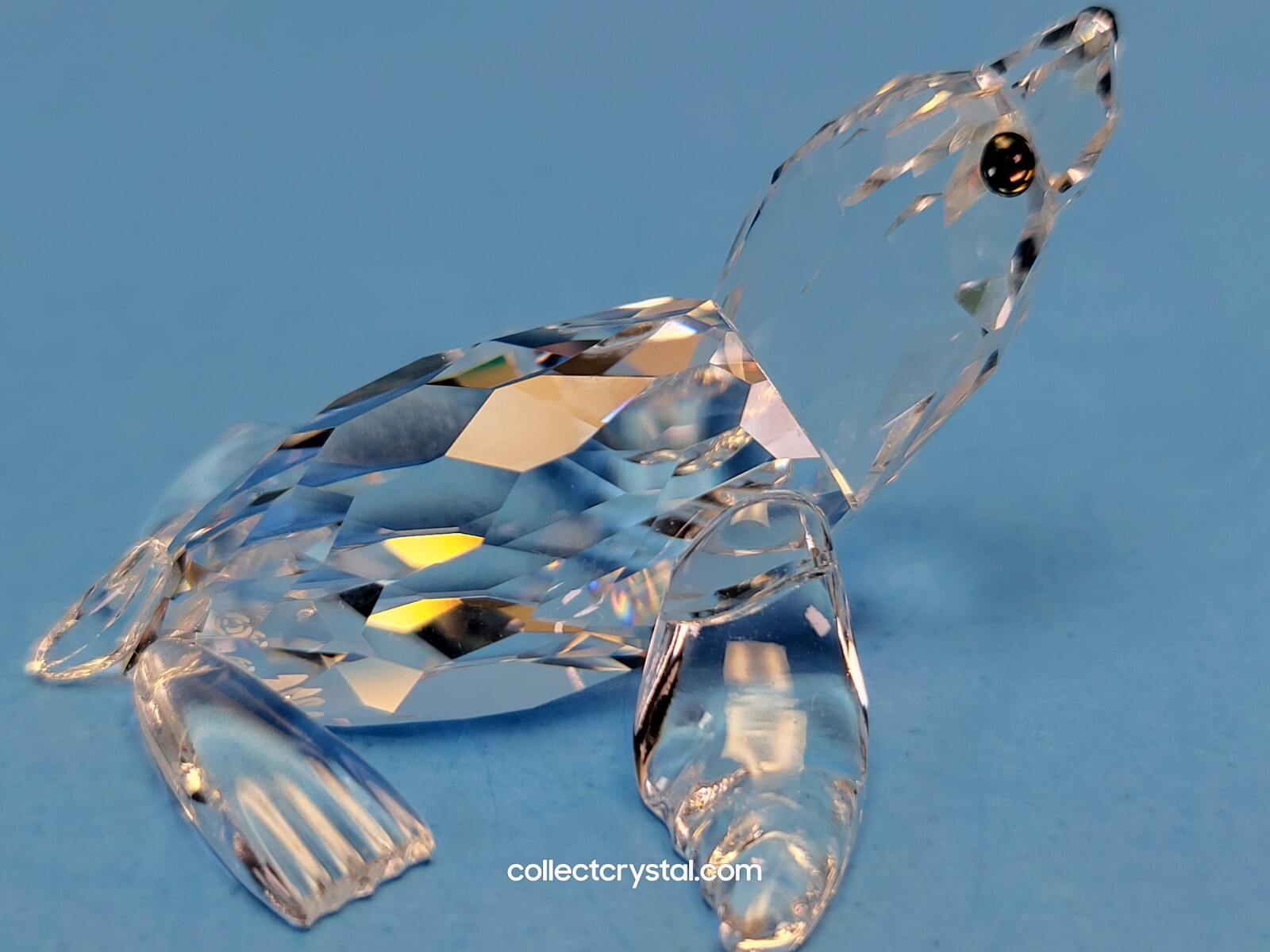 Swarovski Crystal Baby Sea Lion 7661000004 or # 221120. Retired 2010