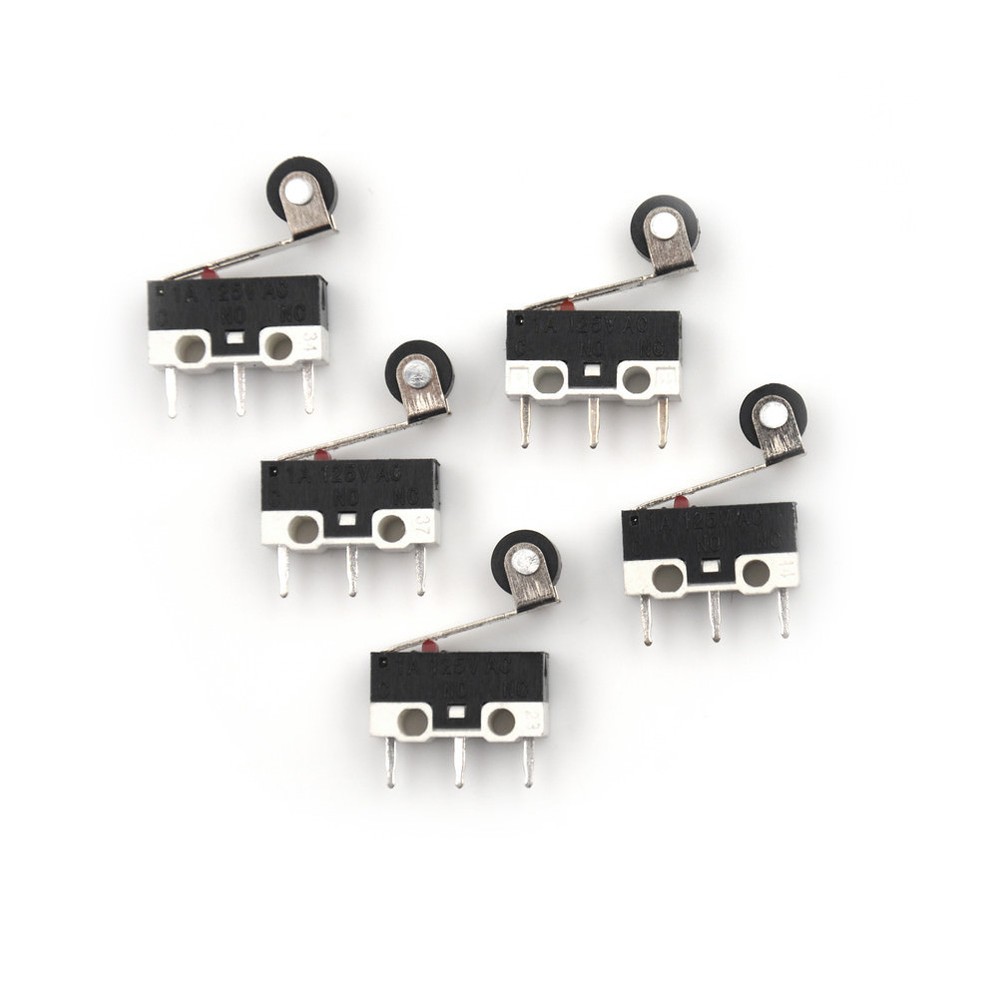 5x Ultra Mini Micro Switch Roller Lever Actuator Microswitch SPDT Sub Miniat_H4