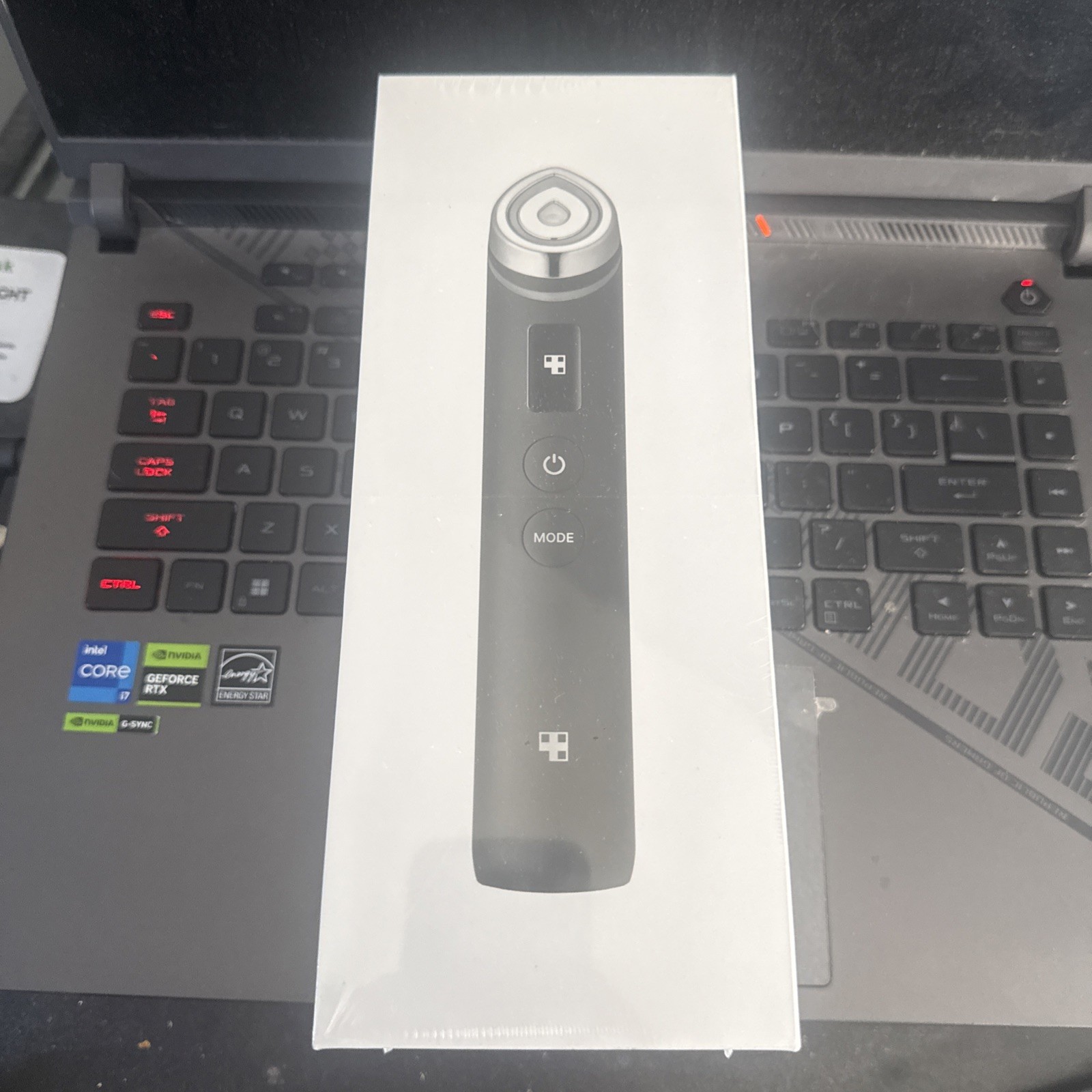 medicube Age-R Booster Pro | 6-in-1 Real Glass Glow Beauty Massager | Black