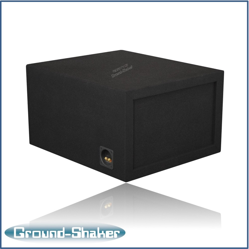 Ground Shaker Single Competition Ported / Vented Sub Box Subwoofer Enclosure