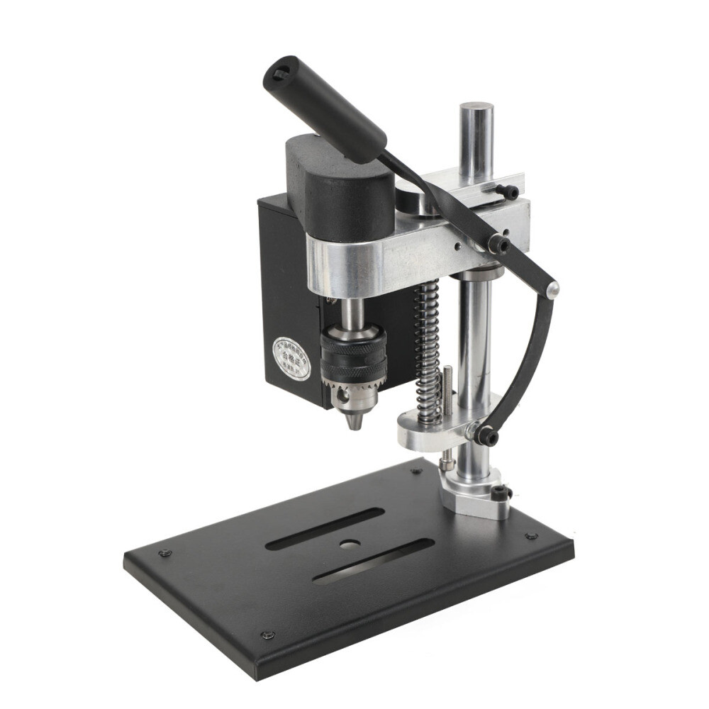 Mini Bench Drill Press Machine Desktop Power Tool Adjustable Drilling Machine US