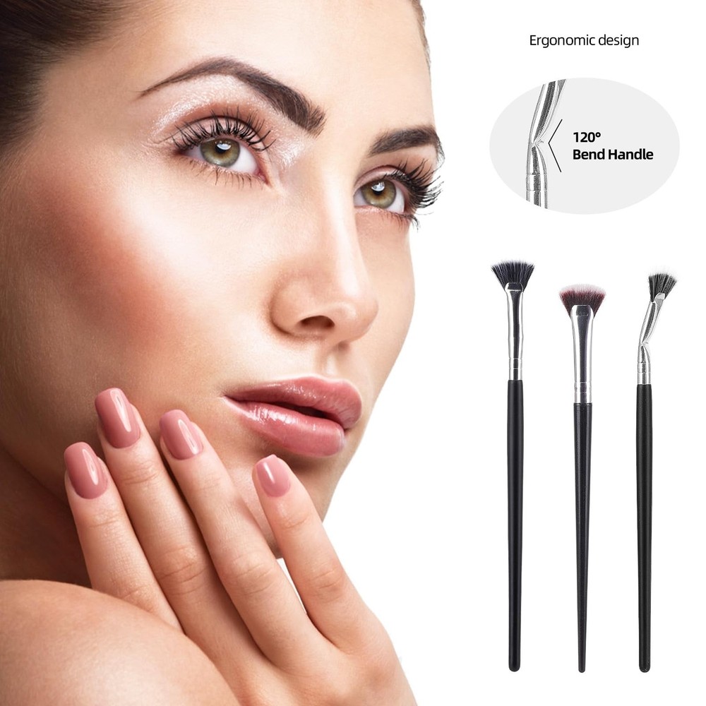 6 Pack Dual-Ended Eyelash Combs and Spoolie Brushes for Extensions