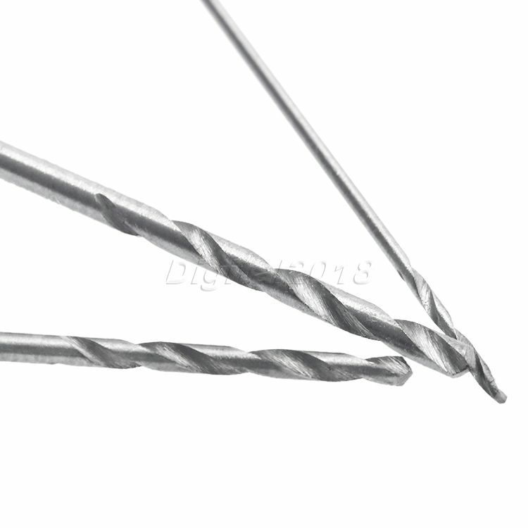 20pcs Tiny Micro HSS Twist Drill Bit Set 0.3mm-1.6mm Model Craft Tool with Case
