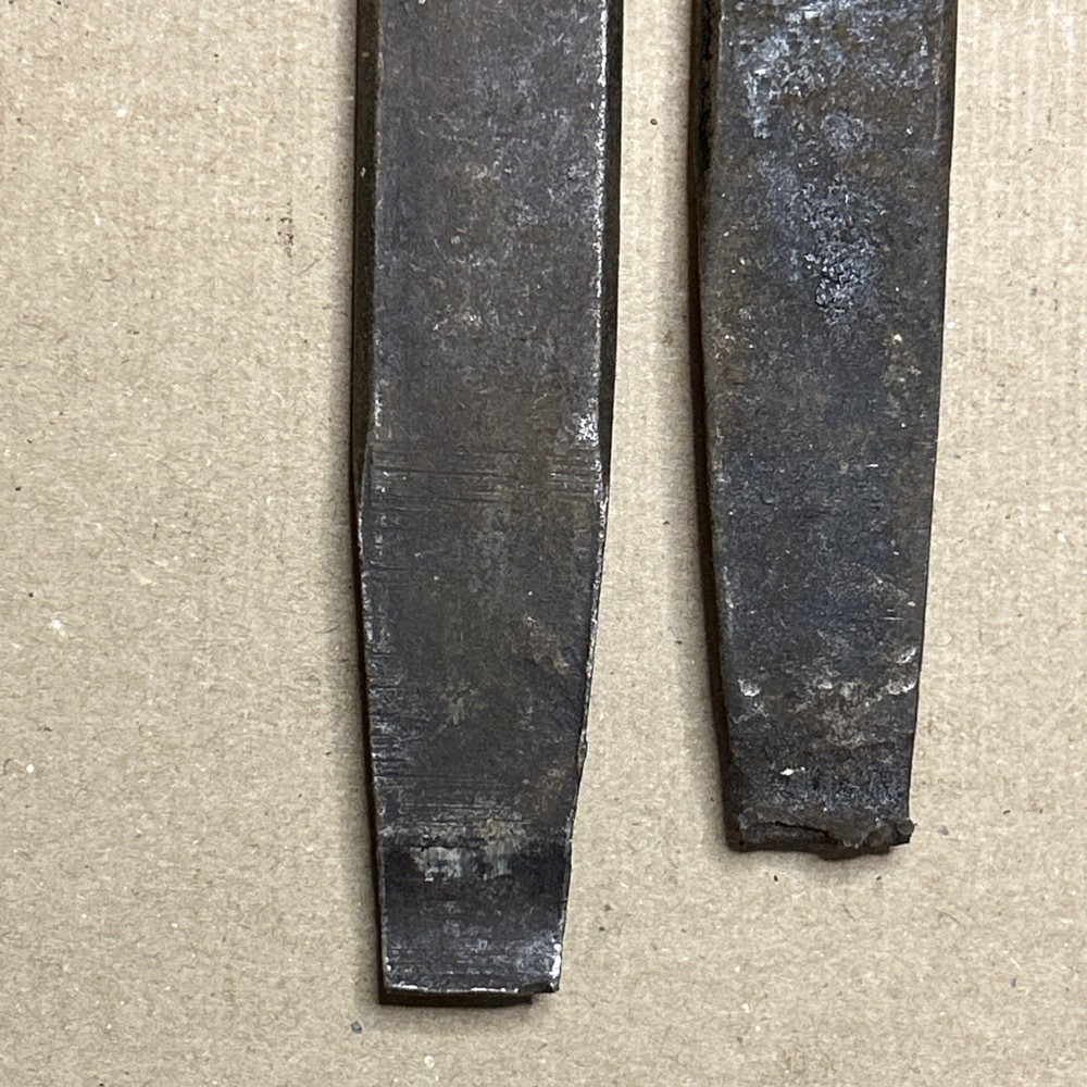 2 Vintage Tyre Levers Pry Bars