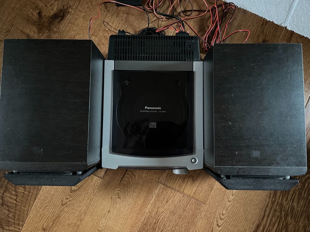 Panasonic SA-PM01 CD/ AM/FM Stereo System W/Remote