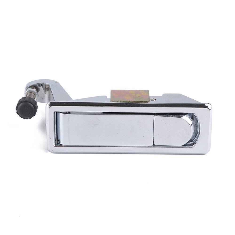 1x Silver Adjustable Chrome Lever Hand Operated Compression Latch with Raised