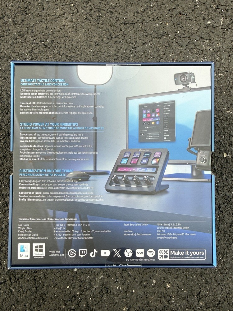 Elgato Stream Deck + Studio Controller