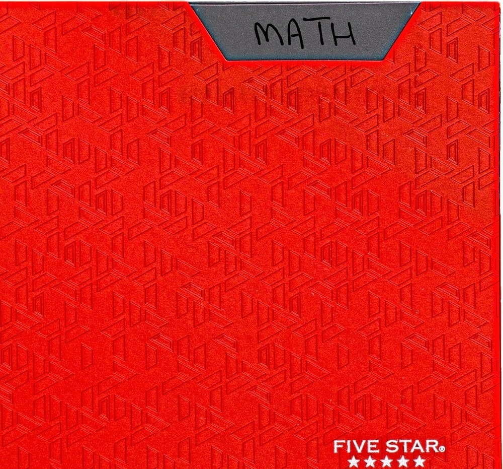 Durable Water-Resistant Plastic Folder - 2 Pockets & Prong Fasteners, Fire Red