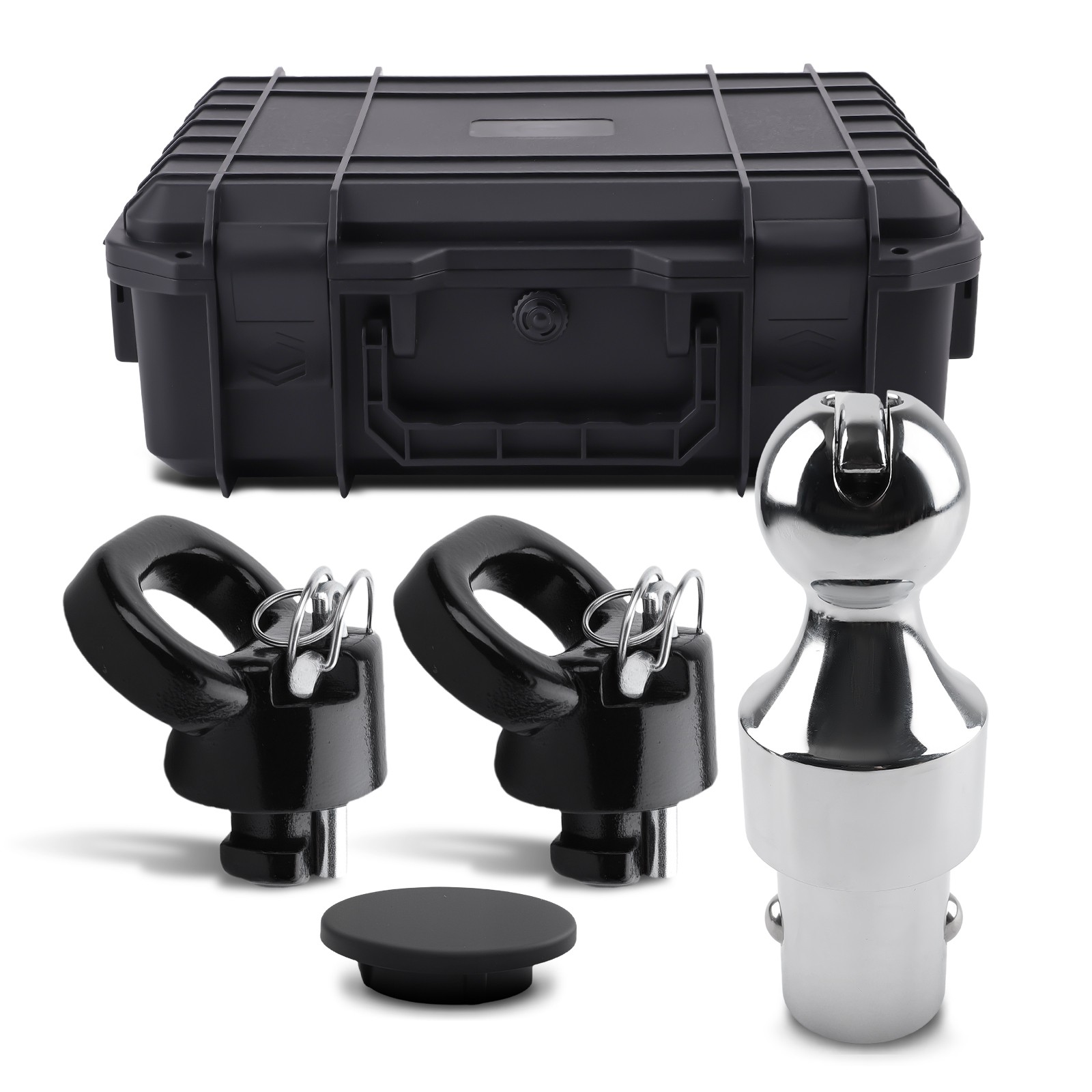 38K Rated Gooseneck Ball Kit for RAM 2500/3500 2013-2024 with Storage Box