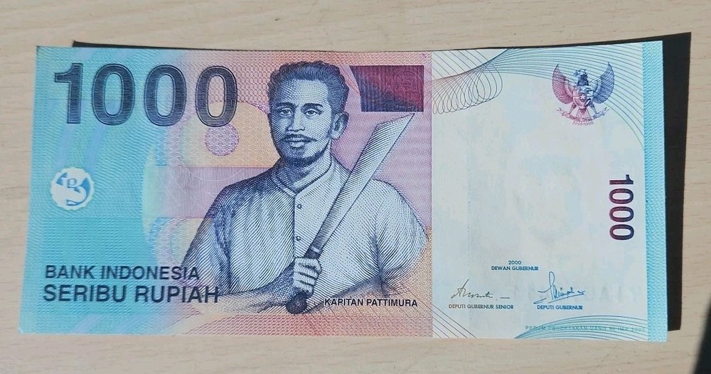2000 Indonesia 1000 Rupiah Note