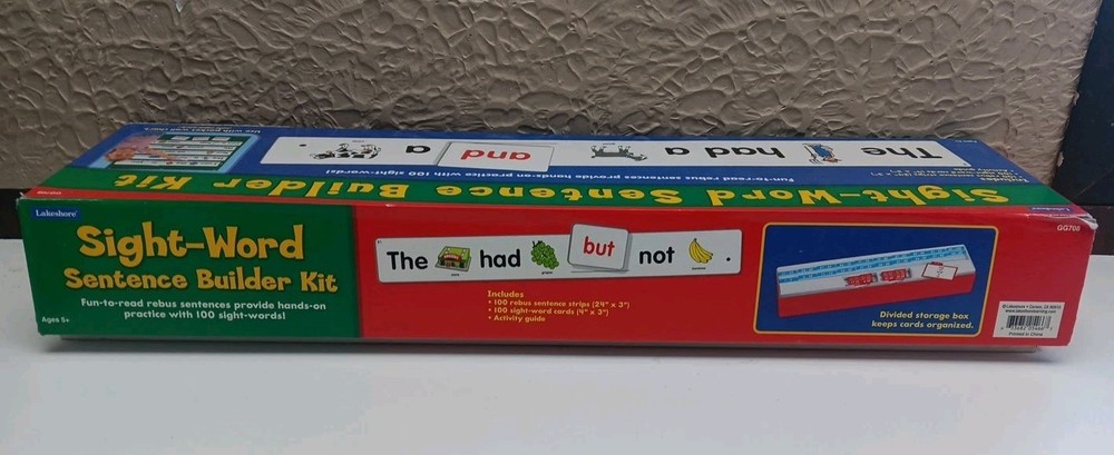 Lakeshore Sight-Word Sentence Builder Kit