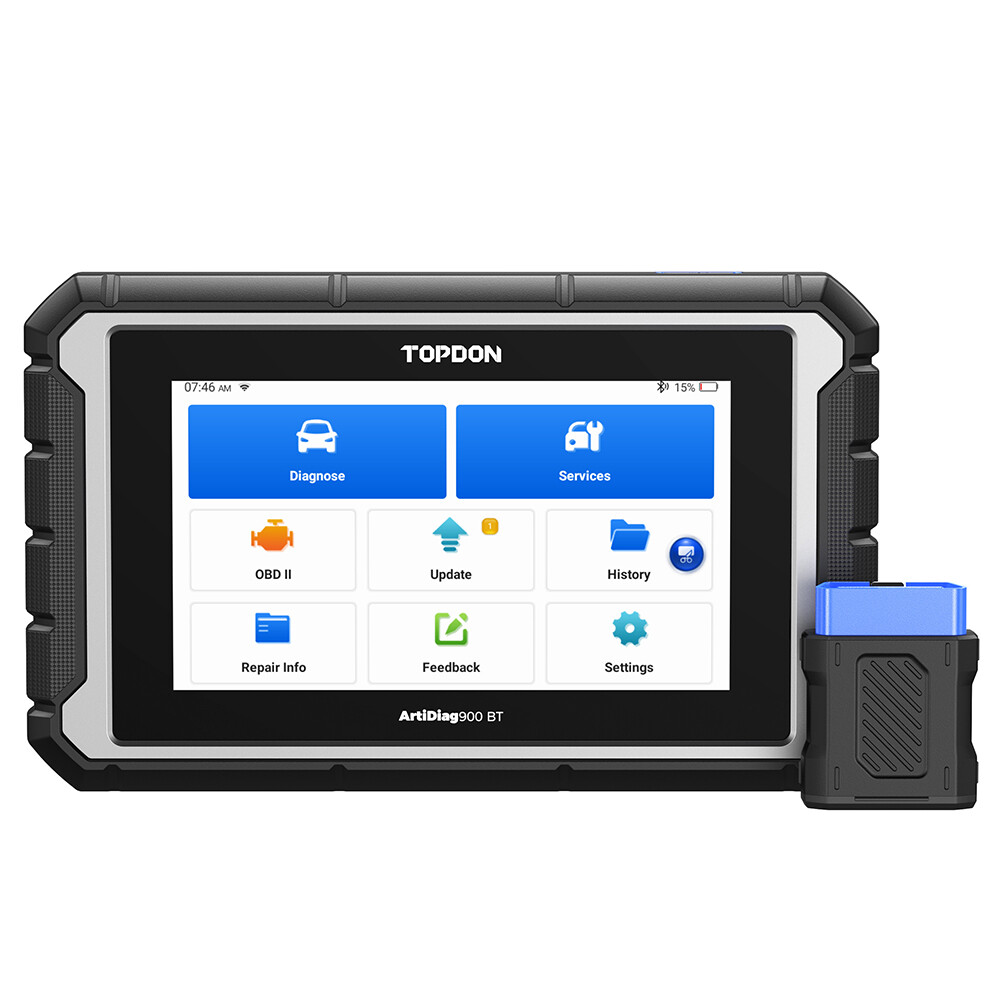 2025 TOPDON AD900BT Bidirectional Scanner Full System Diagnostic Tool ECU Coding