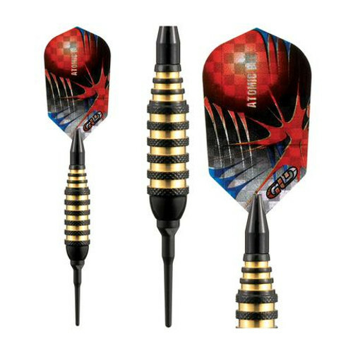 VIPER SOFT TIP DARTS MINIATURE SMALL SET 16 GRAM ATOMIC BEE BLACK