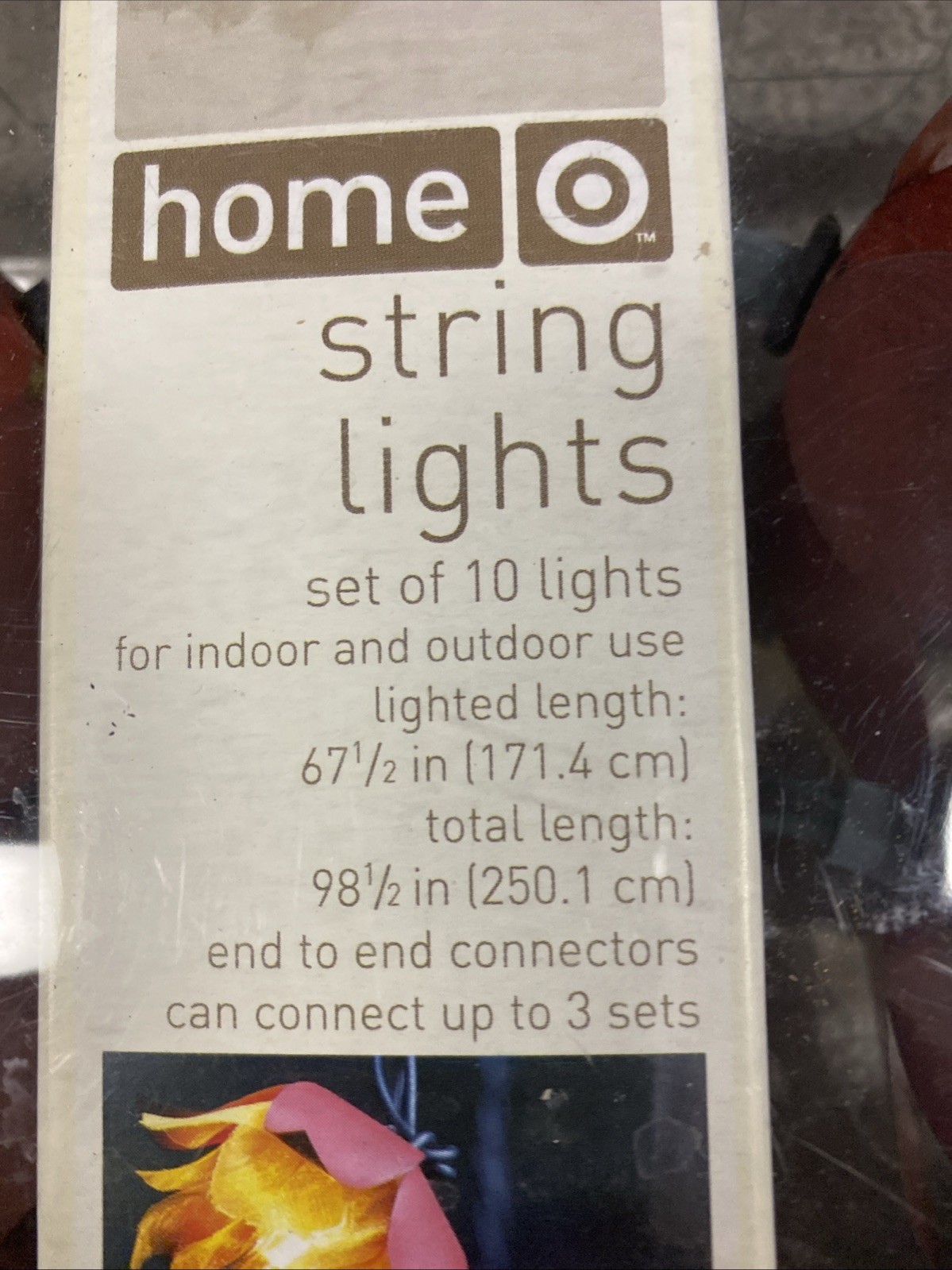 2 Sets Indoor-Outdoor Flower String Lights for Patio