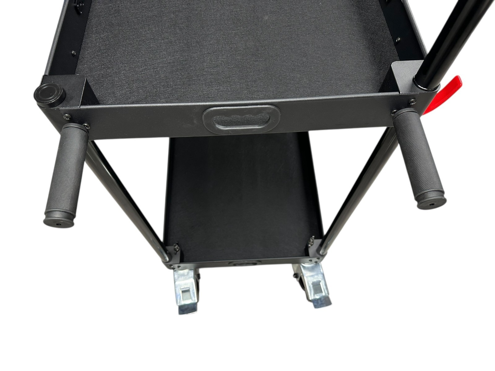Studio Wheel Video Production Travel Cart Casters, Dual Handles Collapsible