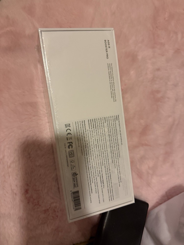 medicube AGE-R Booster Pro Multi-Function Face Device Pink USB, 5 Speeds