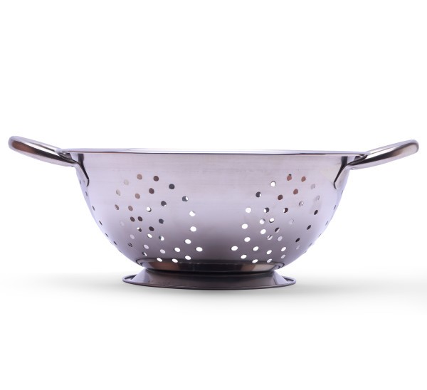 Amco 3-Piece Stainless Steel Colander Set - 1.5, 3, 5 Quart