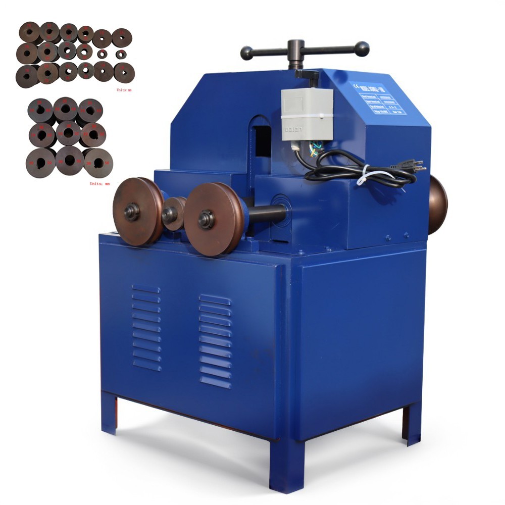 Electric Pipe Bender Roller 9Round/Square Dies Tube Bending Machine G76 2HP 110V
