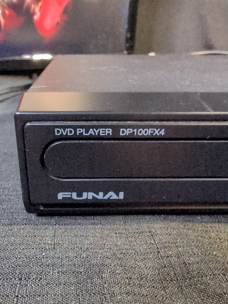 Funai DVD Player DP100FX4 Tested No Remote