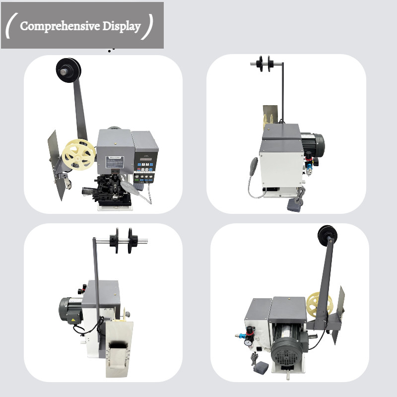 Full-automatic Multi-core Wire Stripping and Terminal all-in-one Machine 110V