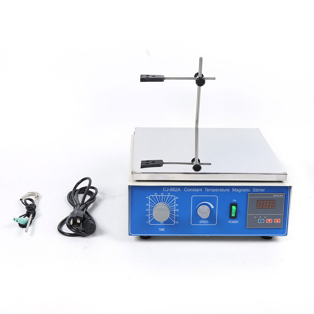 Digital Magnetic Stirrer Mixer With Heating, 10L Temperature Control
