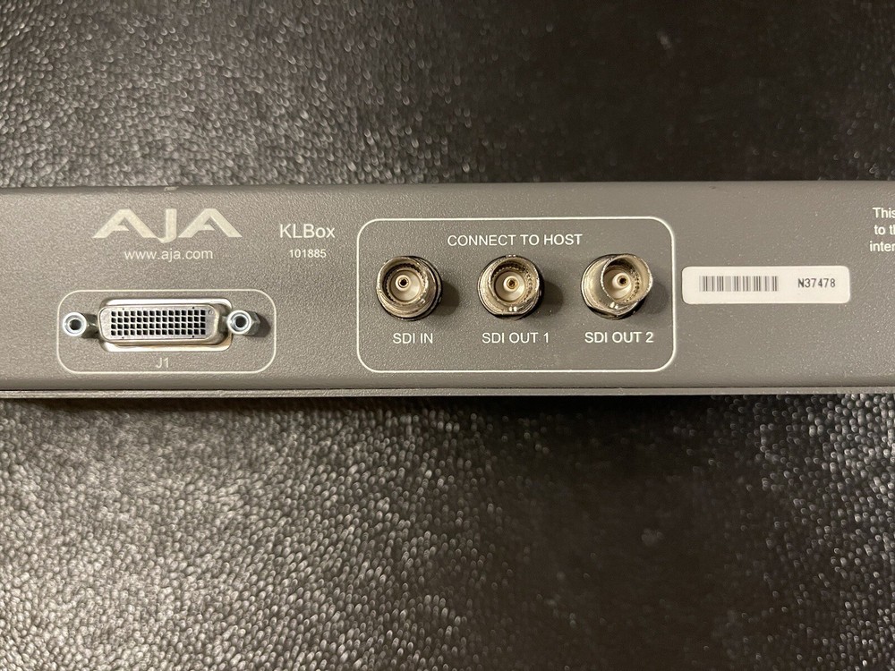 AJA KL Box KLBox 101885 Video Editing External Breakout Box