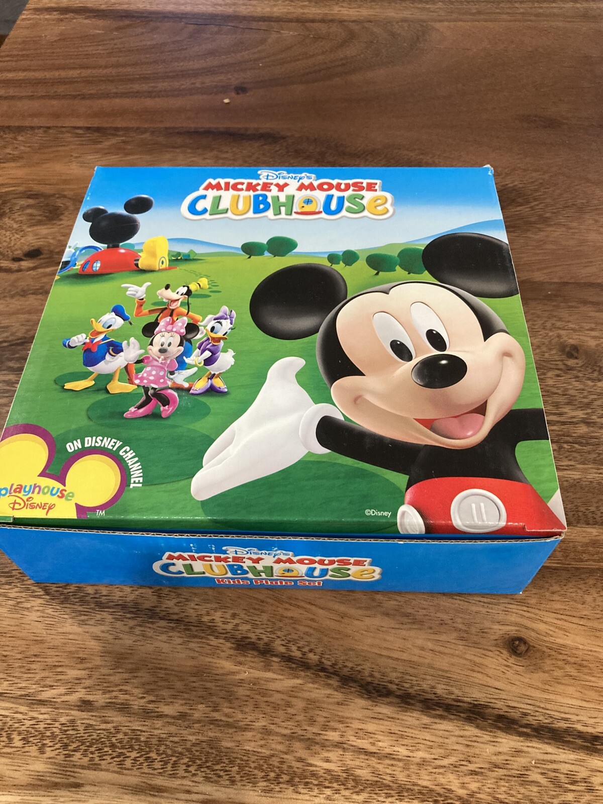 Disney MICKEY MOUSE  3PC Kids Dinnerware Set PLATE BOWL AND SPOON NEW IN BOX