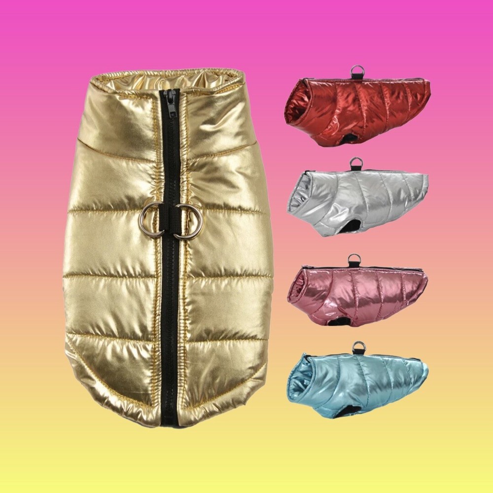 Cool Dog Retro Raincoat Reflective Dog Rain Jacket
