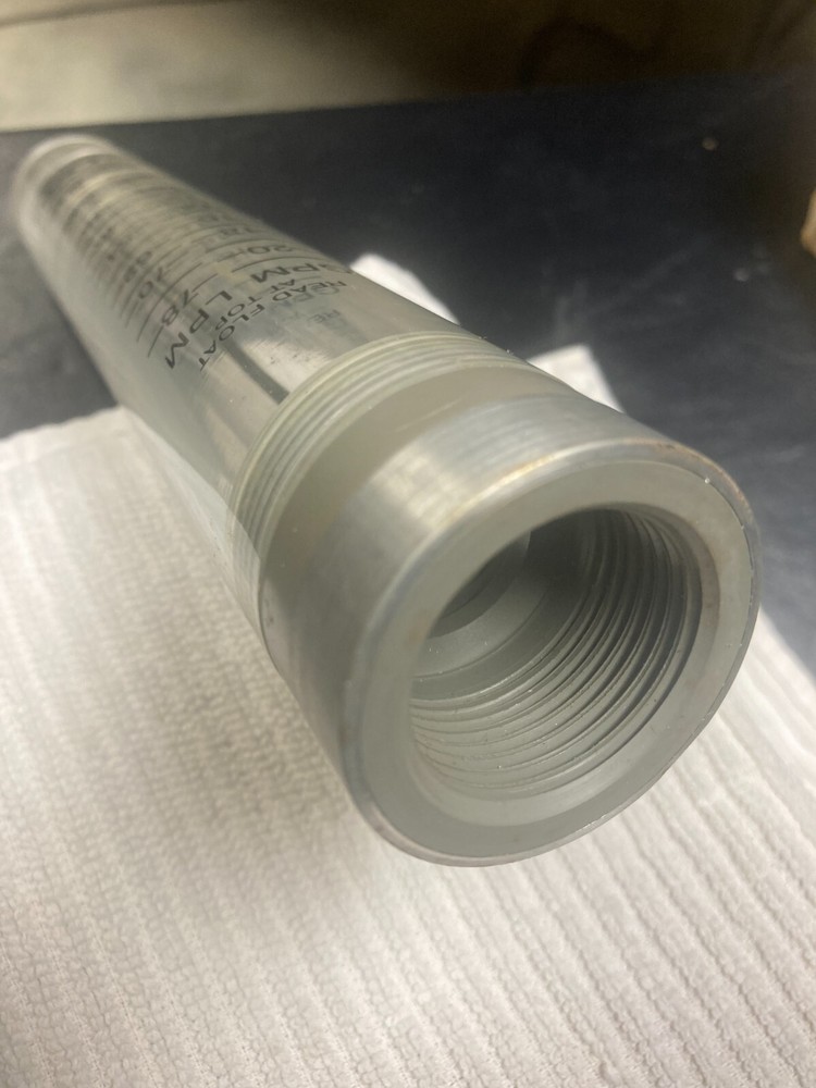 1'' npt. Cal Q Flo BLUE WHITE flow meter USA