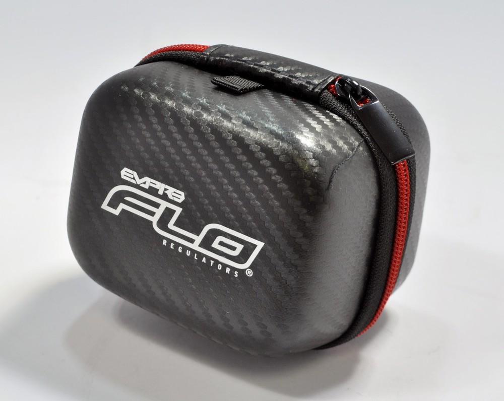 Empire FLO Regulator Case – Protective Storage Case for Reg Only - Black/Red