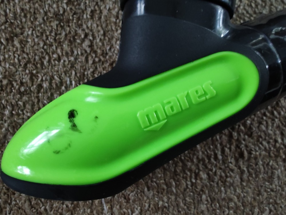 Mares Ergo Dry Snorkel Black/Lime