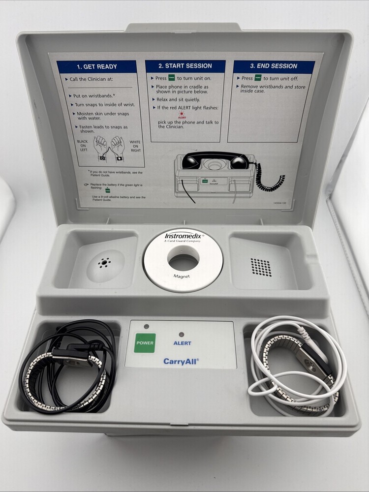 Instromedix CarryAll PDT- Model 5270BX20EE Hardcase Transmitter - Untested