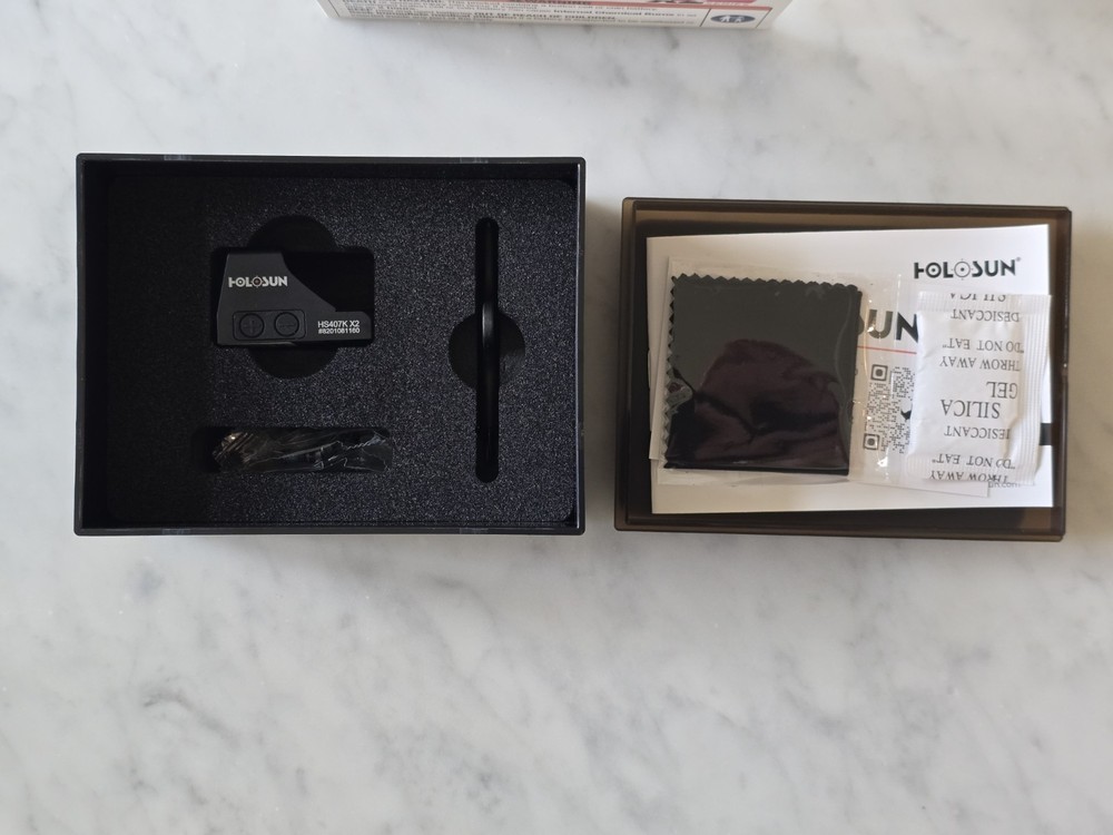 HOLOSUN HS407K X2 Open Reflex Sight - Red Reticle